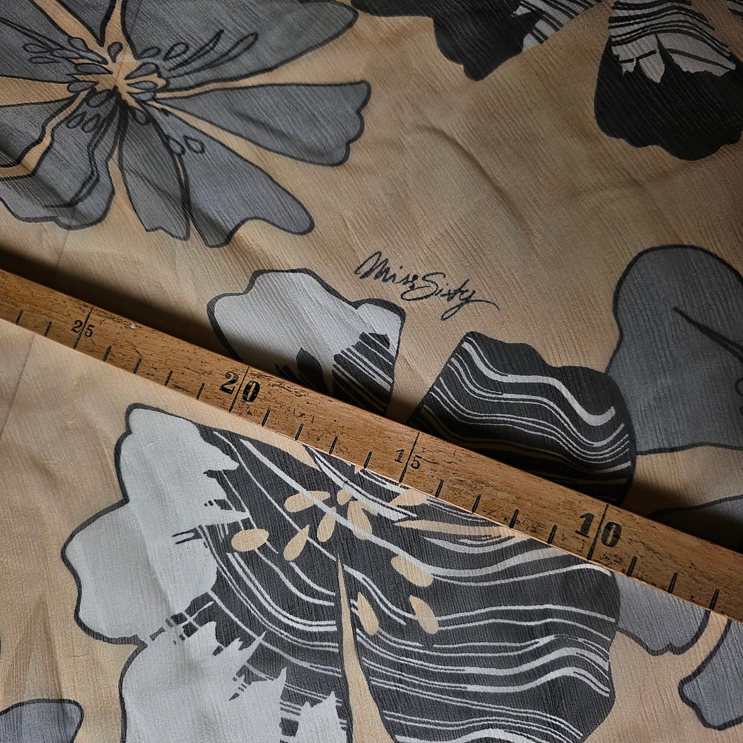 Seide, Chiffon, Ivory Cream · 130 cm