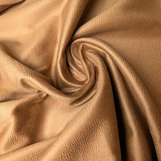 Meterware · Mantelstoff · Doubleface, Trennbar · Kamelhaar · Pantone Praline · 150 cm · 740 g/m²