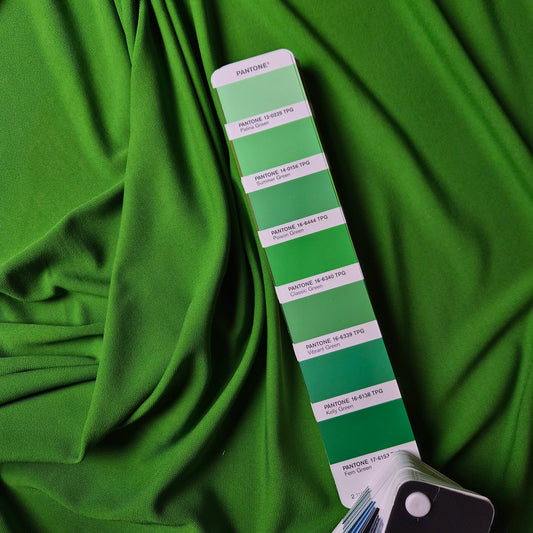 Viskose, Viskose-Crêpe, Classic Green · 140 cm 340g/m2