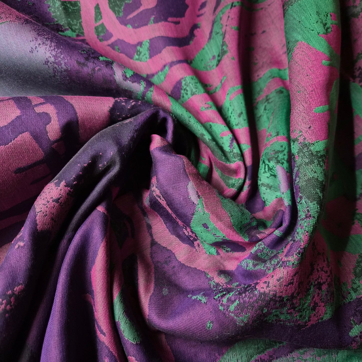 Imperial Purple Muster / Polyester Einzelstück 300 cm x 150 cm / S5X1X006