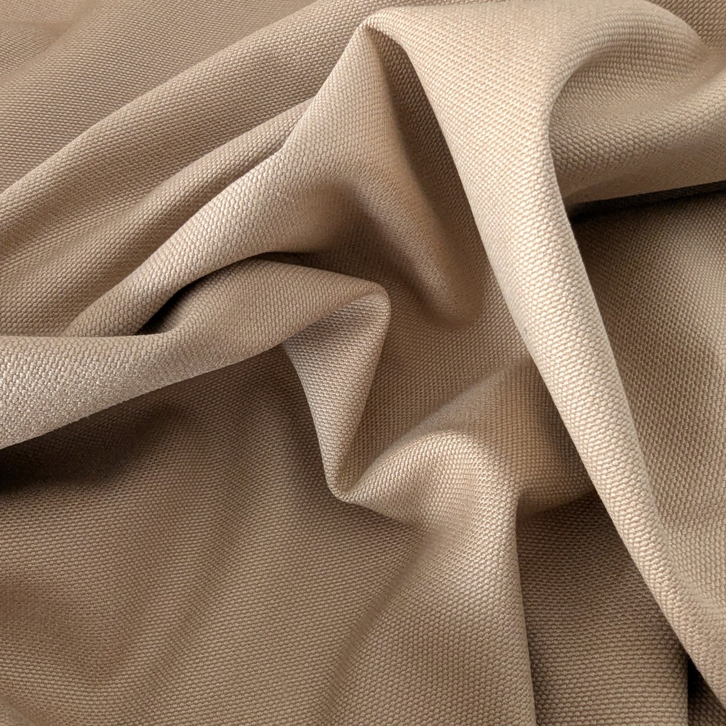 Gabardine · Baumwolle · Uni · Pantone Iced Coffee · 330 g/m² · Meterware