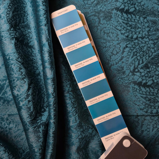 Baumwolle, Cord, Deep Lagoon · 150 cm