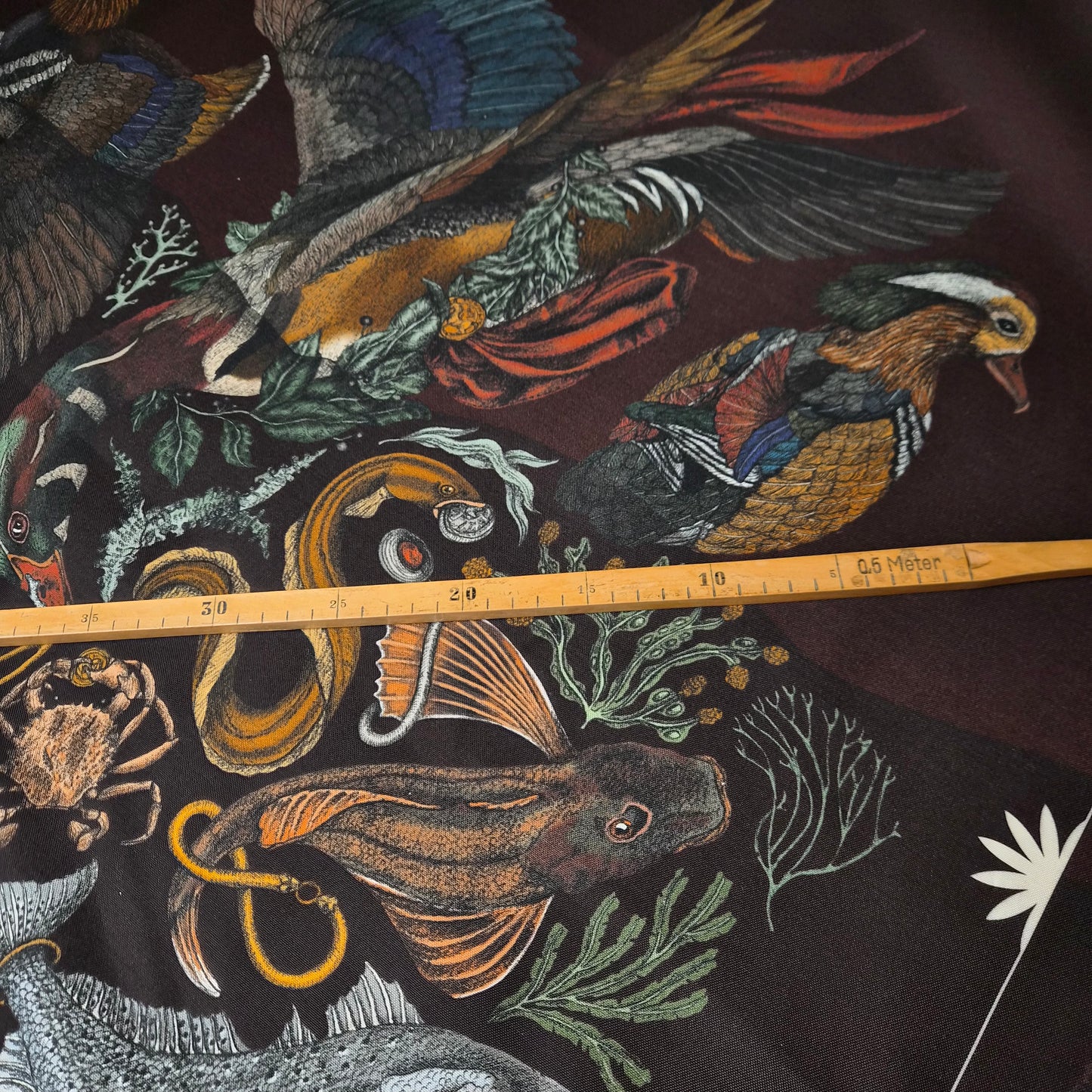 Panel, Seide, Wolle · 230×140 cm