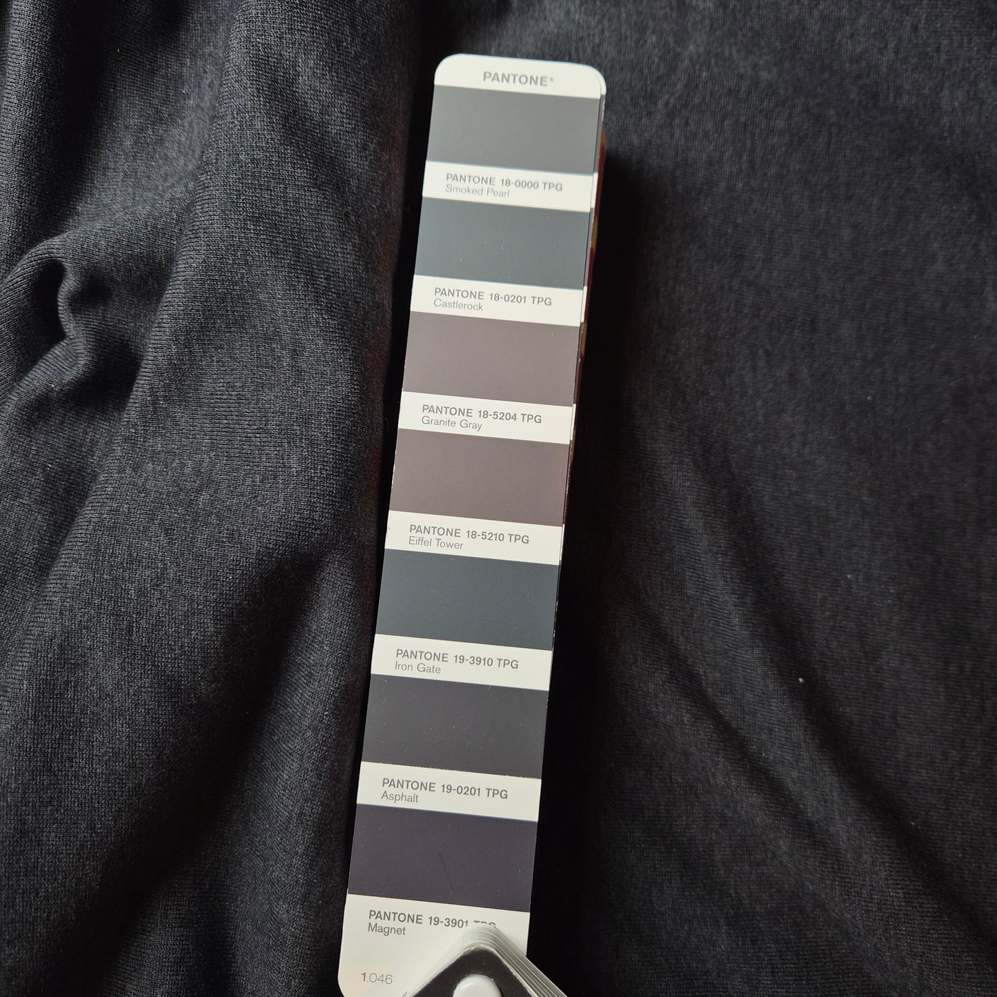 Sweat · Baumwolle · Uni · Pantone Iron Gate · 205 cm · 310 g/m² · Meterware