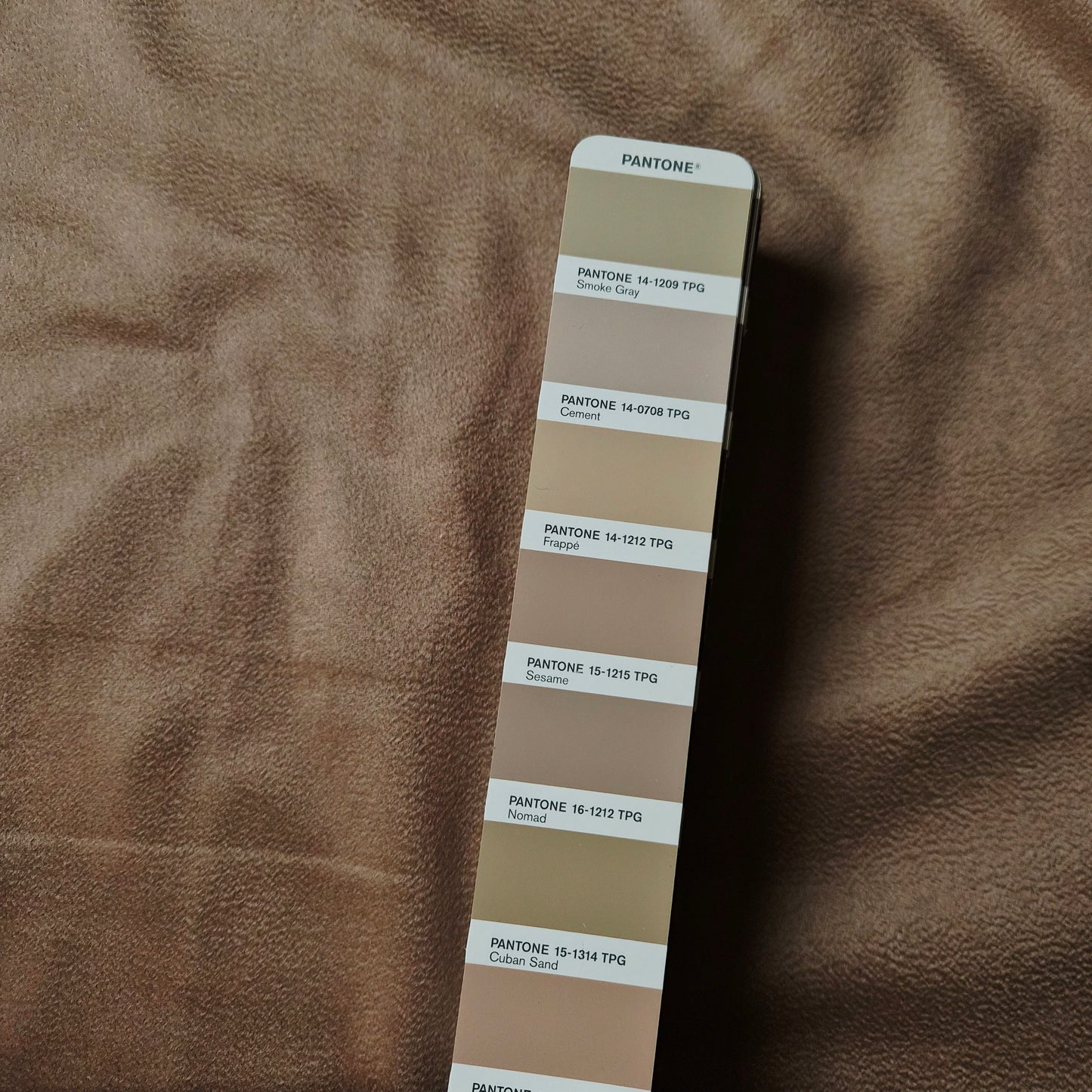 Kombipaket · Mantelstoff · Kaschmir · Pantone Sesame · Stoff 230×150 cm + Viskosefutter 150×155 cm