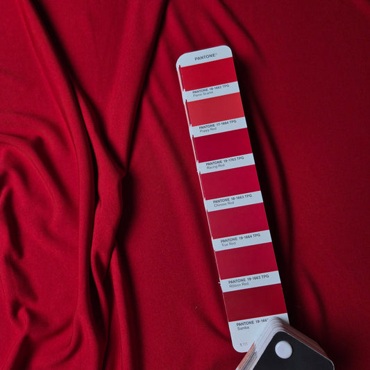 Viskose, Chinese Red · 145 cm 240g/m2