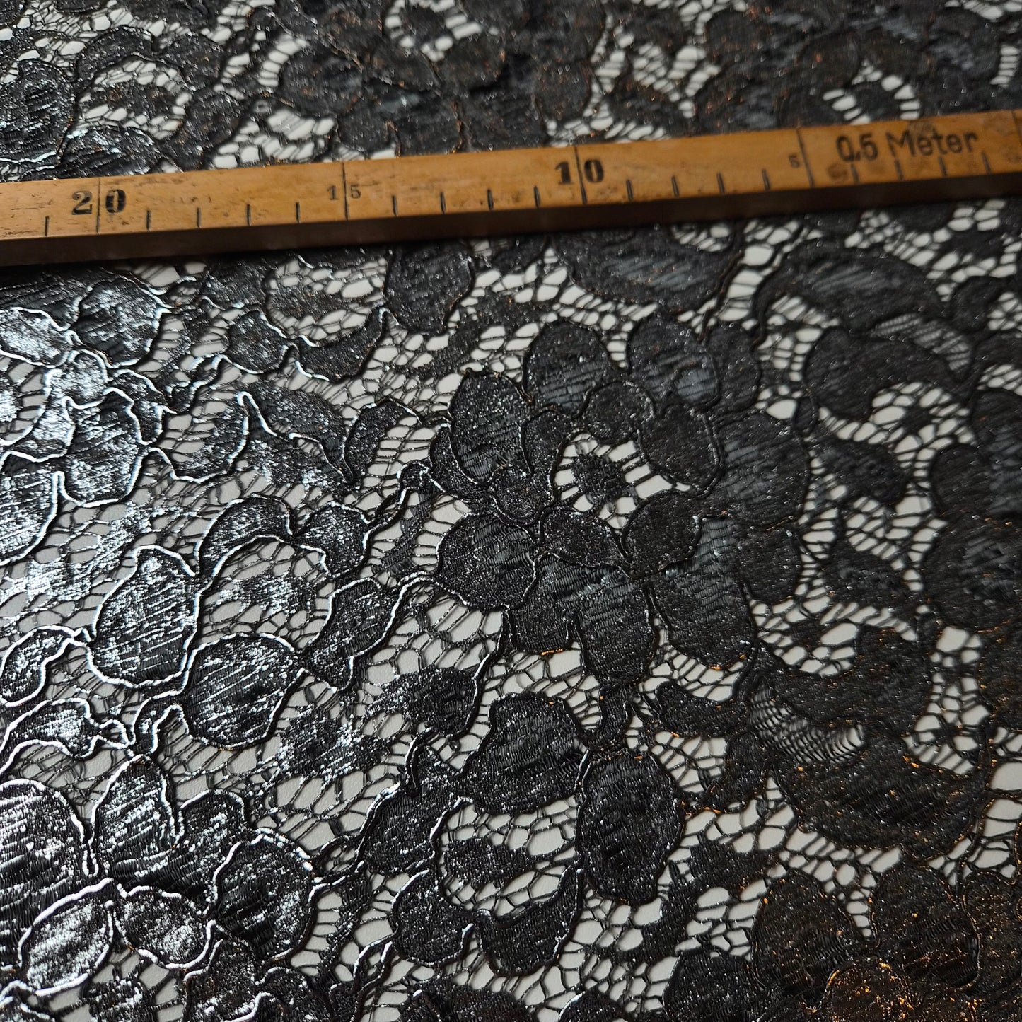 Spitze · Polyester · Floral · 145 cm · Meterware
